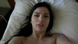 You wake Sadie and she rides your cock.